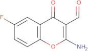 2-Amino-6-Fluoro-4-Oxo-4H-Chromene-3-Carbaldehyde