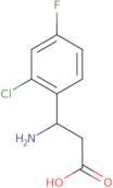 3-amino-3-(2-chloro-4-fluoro-phenyl)propanoic acid