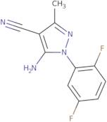 5-AMino-4-cyano-1-(2,5-difluorophenyl)-3-Methylpyrazole