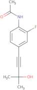N-Acetyl 2-fluoro-4-(3-hydroxy-3-methylbut-1-ynyl)aniline