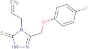 4-Allyl-5-[(4-fluorophenoxy)methyl]-4H-1,2,4-triazole-3-thiol