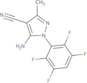 5-AMino-4-cyano-3-Methyl-1-(2,3,5,6-tetrafluorophenyl)pyrazole