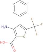 3-Amino-4-Phenyl-5-(Trifluoromethyl)Thiophene-2-Carboxylic Acid