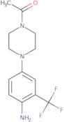 1-[4-[4-Amino-3-(trifluoromethyl)phenyl]-1-piperazinyl]ethanone