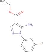 5-Amino-1-(3-fluorophenyl)-1H-pyrazole-4-carboxylic acid ethyl ester