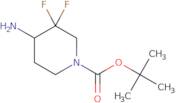 4-Amino-3,3-difluoro-1-piperidinecarboxylic acid 1,1-dimethylethyl ester