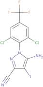 5-Amino-3-cyano-4-iodo-1-[2,6-dichloro-4-(trifluoromethyl)phenyl]pyrazole