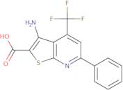 3-Amino-6-Phenyl-4-(Trifluoromethyl)-Thieno[2,3-b]Pyridine-2