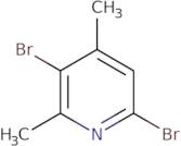 3,6-Dibromo-2,4-dimethylpyridine