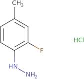 (2-Fluoro-4-methylphenyl)hydrazine hydrochloride