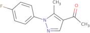 1-[1-(4-Fluorophenyl)-5-methyl-1H-pyrazol-4-yl]ethan-1-one