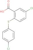 5-Chloro-2-[(4-chlorophenyl)sulfanyl]benzoic acid