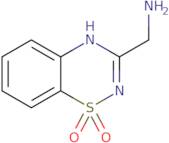 3-(Aminomethyl)-4H-1λ6,2,4-benzothiadiazine-1,1-dione
