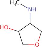 rac-(3R,4S)-4-(Methylamino)oxolan-3-ol, trans