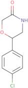 6-(4-Chlorophenyl)morpholin-3-one