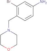 3-Bromo-4-(morpholin-4-ylmethyl)aniline