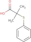 2-Methyl-2-(phenylsulfanyl)propanoic acid
