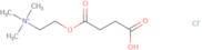 {2-[(3-Carboxypropanoyl)oxy]ethyl}trimethylammonium chloride