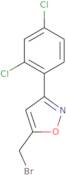 5-(Bromomethyl)-3-(2,4-dichlorophenyl)-1,2-oxazole