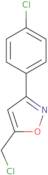 5-(Chloromethyl)-3-(4-chlorophenyl)isoxazole