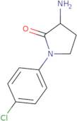 3-Amino-1-(4-chlorophenyl)pyrrolidin-2-one