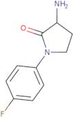 3-Amino-1-(4-fluorophenyl)pyrrolidin-2-one