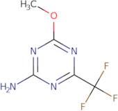 4-Methoxy-6-(trifluoromethyl)-1,3,5-triazin-2-amine