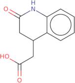 2-(2-Oxo-1,2,3,4-tetrahydroquinolin-4-yl)acetic acid