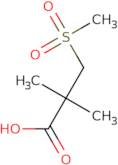 3-Methanesulfonyl-2,2-dimethylpropanoic acid