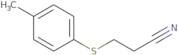 3-[(4-Methylphenyl)sulfanyl]propanenitrile