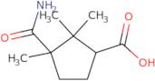 3-(Aminocarbonyl)-2,2,3-trimethylcyclopentanecarboxylic acid