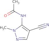 N-(4-Cyano-1-methyl-1H-pyrazol-5-yl)-acetamide