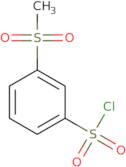 3-(Methylsulfonyl)benzenesulfonyl Chloride