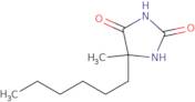 5-Hexyl-5-methylimidazolidine-2,4-dione