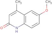 2-Hydroxy-6-methoxy-4-methylquinoline