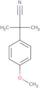 2-(4-Methoxyphenyl)-2-methylpropanenitrile