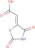 (2Z)-(2,4-Dioxo-1,3-thiazolidin-5-ylidene)acetic acid