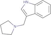 3-(Pyrrolidin-1-ylmethyl)indole