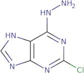 2-Chloro-6-hydrazinyl-9H-purine