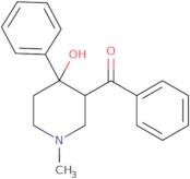 3-Benzoyl-4-hydroxy-1-methyl-4-phenylpiperidine