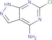 6-chloro-1H-pyrazolo[3,4-d]pyrimidin-4-amine