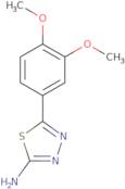 5-(3,4-Dimethoxy-phenyl)-[1,3,4]thiadiazol-2-yl-amine