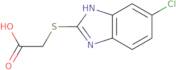 [(5-Chloro-1H-benzimidazol-2-yl)sulfanyl]acetic acid