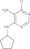 6-chloro-n'4'-cyclopentyl-pyrimidine-4,5-diamine