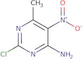 2-Chloro-6-methyl-5-nitropyrimidin-4-amine