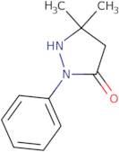 5,5-Dimethyl-2-phenylpyrazolidin-3-one