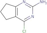 4-Chloro-6,7-dihydro-5h-cyclopenta[d]pyrimidin-2-amine