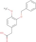 2-[3-(Benzyloxy)-4-methoxyphenyl]acetic acid