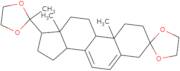 Dydrogesterone bis(ethylene acetal)