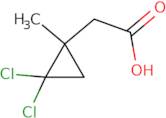 2-(2,2-Dichloro-1-methylcyclopropyl)acetic acid